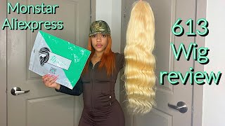 Affordable 26 Inch 613 Lace Front Wig | Monstar Aliexpress Wig Review