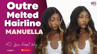 Outre Melted Hairline Synthetic Hd Lace Front Wig"Manuella"|Ebonyline.Com