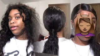 Slick Ponytail On Lace Frontal Wig!! | Wig Transformation |Sowigs