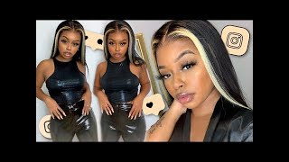 Easy T Part Wig Install With Pre Plucked Hairline & Pre Bleached Knots | Royalme