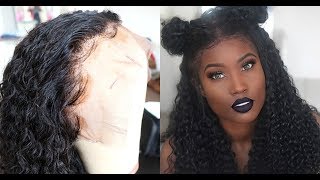 Easy Way To Pluck And Style Deep Wave Frontal - Ft Modern Show Hair