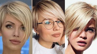 Silver Fine Pixie Haircut Ideas 2021/Long Pixie-Bob With Choppy Pixie Cut/Any Face Type Haircut