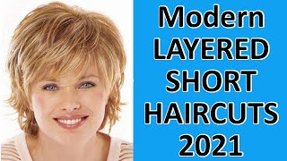 Modern Layered Short Haircuts 2021