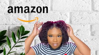Amazon Curly Bob T-Part Wig Review|Court Love