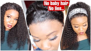 No Baby Hair, No Lies..Truly Undetectable Lace Front Curly Wig, No Bald Cap, No Bleach| Luvme Hair