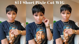 $14 Cute Short Pixie Cut Wig | Outre Nola Wig Review | Sharronreneé