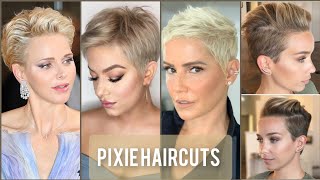 Women'S Short Pixie Haircut Ideas 20-2021 | Short Hairstyles For Older Women | Pixie Cut With B
