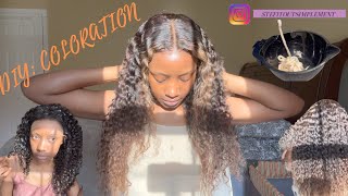 Diy: How To Achieve This Brown Color On Your Hd Lace Wig Ft. Ulahair