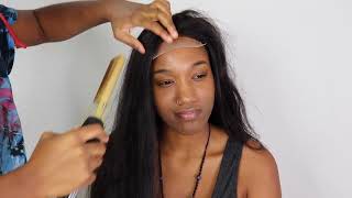 She Wants A New Look Watch This Bomb Transformation | Wignee Hair Flawless Closure Install