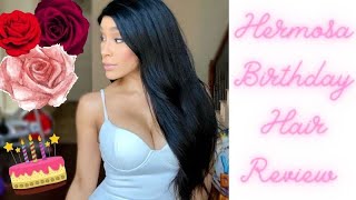 Hermosa Hair Transparent Hd Pre Plucked Invisible 24 Inch Lace Front Wig Review #Wigreview