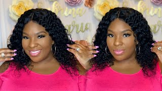 Amazon Wig Curly Human Hair | Install And Review