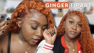 Grwm & How To Install Ginger 88J T-Part Wig For A Side Part Look Ft. Beautyforeverhair Amazon