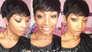 Diy - How To Cut & Style A Pixie Wig