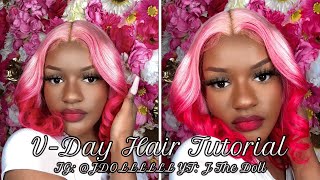 $79 Cheap #613 T-Part Amazon Wig| Strawberry Shortcake Hair | Watercolor Tutorial A8 Hair
