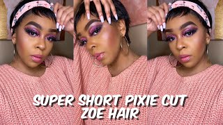 Super Short & Cheap Pixie Cut Human Hair Wig | Zoe Hair Amazon | Lindsay Erin