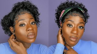 Dorsanee Pixie Cut Wig | 13*1 Lace Front Human Hair Wigs For Black Women | Dorsanee Hair