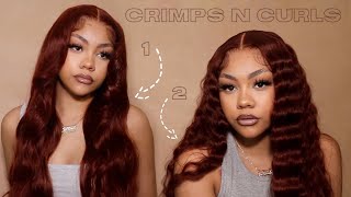 2 Styles, 1 Video! This Precolored Auburn Unit Is Fire! Chatty Install | Unice Hair