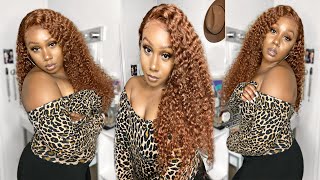  Best Ginger Colored Curly Lace Wig Ft Nadula Hair