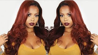 This Color| Very Detailed Lace Wig Application |Style Natural Pre-Plucked Lace Frontal Wig|Tastepink