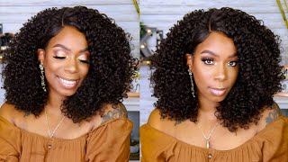 Under $30 Curly Hair Bombshell! | Sensationnel Show Stopper Lace Part Wig | Kie Rashon