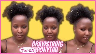 Diy Drawstring Ponytail With Cecinill Hair