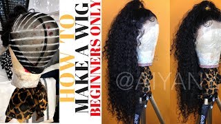 How To Make A Wig Like A Pro || Beginners Only || West Kiss Deep Wave