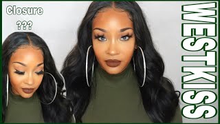 Little Effort! Must Have Best Glueless Pre-Plucked 6*6 Lace Closure Wig | West Kiss Hair