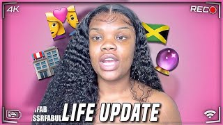 Life Update…Moving To Jamaica  Future Plans, Businesses&More+Best Curly Wig Ft West Kiss Hair