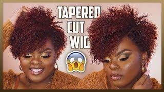 I Can'T Believe How Natural This Wig Looks! Short Natural Hair Tapered Cut | Hergivenhair Revie