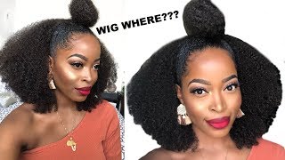 Wig Where?? Undetectable Lace Frontal Wig Install- Half Up Half Down| Edges Snatched