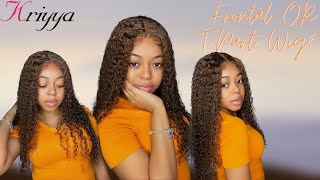 How To Make Your T Part Wig Look Like A Frontal | Ft Kriyya Hair