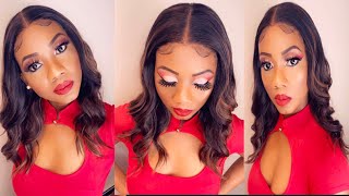 Synthetic Lace Front Wig Giving Human Hair Vibes| Sensationnel Hd Lace Front Wig