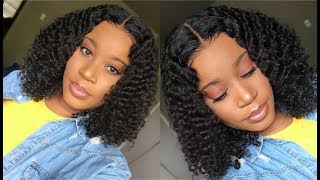 A Natural Everyday Look I Affordable 13X6 Afro Kinky Curly Lace Front Wig I Hesperis Wig