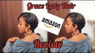 Amazon $57 Pixie Cut Wig |Step By Step Install | Ft. Grace Lady Hair