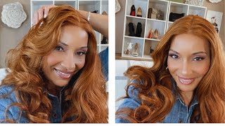 Light Ginger Orange Body Wave T-Part Wig | Ft. Afsisterwig Honest Review On Company And Wig