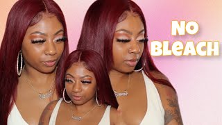 99J Hd Pre Plucked Colored  Body Wave Human Wig Ft: Hermosa Hair