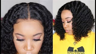 So Natural!!!!  I Summer Ready! Short Curly Bob Lace Front Wig I Myfirstwig
