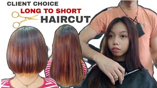 Hottest Haircut And Hairstyles | Long To Short Haircut | Bob Cut Haircut | Suit For Summer Haircut