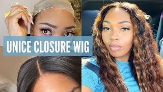Unice 5X5 Pre Plucked Closure Wig Instal And Review | Is It Worth It Or Not Worth It?