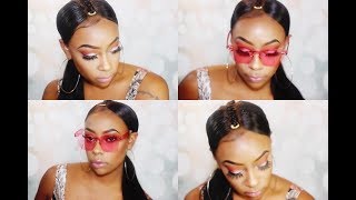 Most Natural Looking Sleek Ponytail Using 360 Lace Wig! Ft. Uamazing Hair