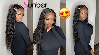 Watch Me Slay This Loose Deep Wave Closure Wig + How To Lay Your Closure Wig Flat Af Ft Sunber Hair