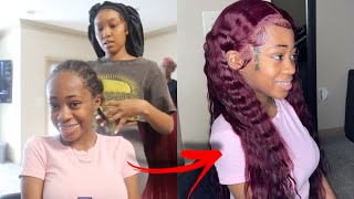 Letting Itsjava Install My Wig Ft. Recool Hair | Watch Me Transform Ep. 3