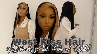 Must Watch 30Inches 250 Density  Wig W/ Blonde Patch | Bald Cap Method Included Ft Westkiss Hair |