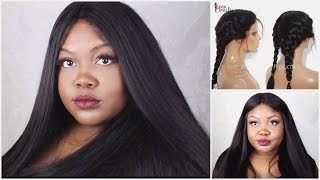 Ever Beauty: 250% Density | Virgin Peruvian Straight Lace Front Wig Review