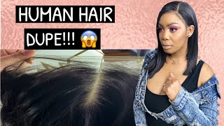 Human Hair Dupe! 250% Density 13X6 Synthetic Wig!!! | Ft Mild Wild Wigs