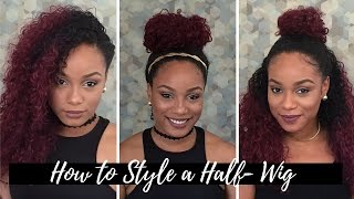 Summer Hairstyles Using A Half Wig -Outre Penny