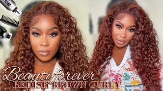 This Color  Water Wave Wig | Moisture Routine| Step By Step Install | Beauty Forever