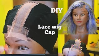 How To: Diy T-Shaped Lace Wig Cap For Crochet Wig | Sew-In And Braided Wigs