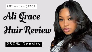 Ali Grace Hair Review |250% Density Body Wave Wig!