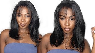 Best Whole Lace Synthetic Wig |  Freetress Equal Whole Lace Wig "Emerald"